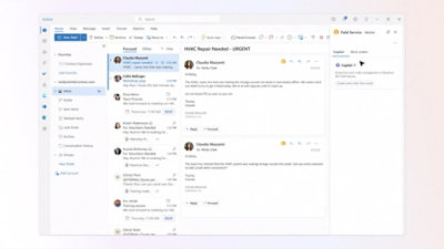 Screenshot di un PC desktop con testo vuoto o nascosto.